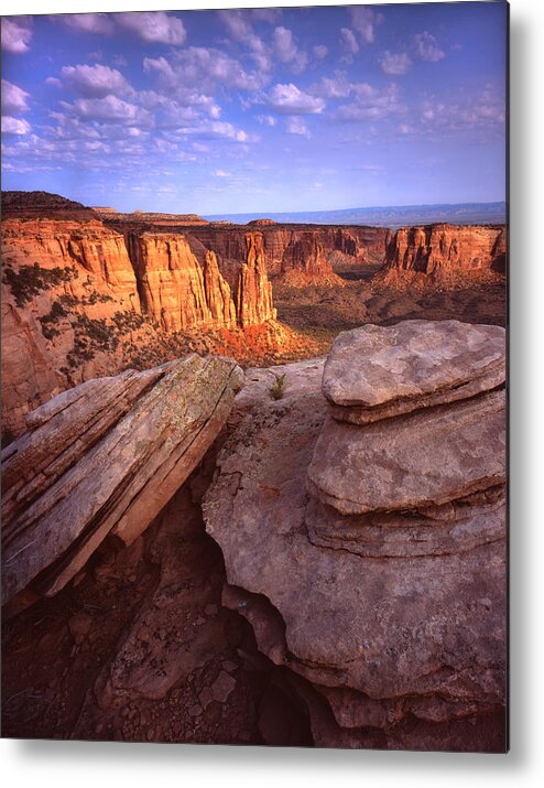 Colorado National Monument Metal Print featuring the photograph Monumental Morning by Ray Mathis