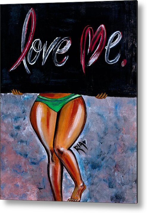 Artbyria Metal Print featuring the photograph More To Love by Artist RiA