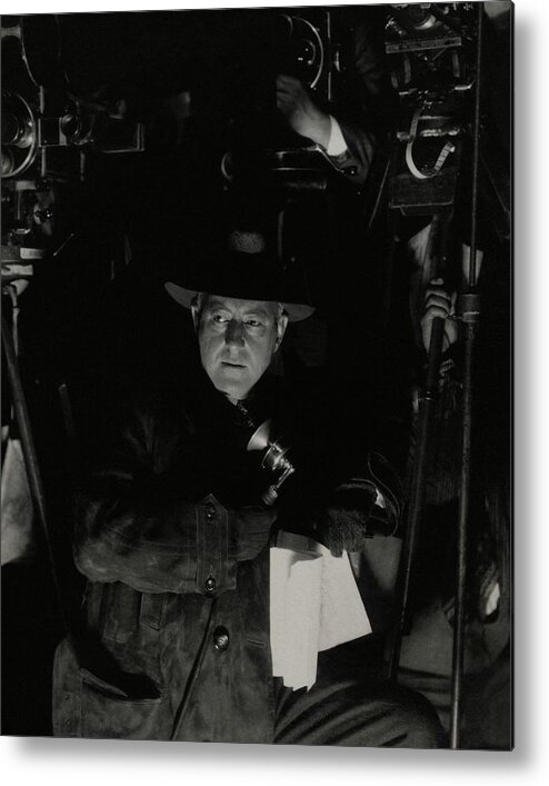 Director Metal Print featuring the photograph Portrait Of Director Cecil B. Demille by Edward Steichen