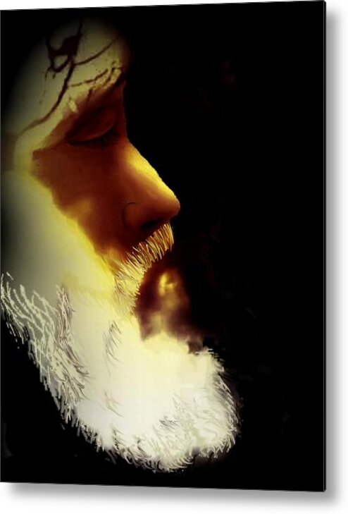  Metal Print featuring the digital art Prince of Peace by Kathleen Luther