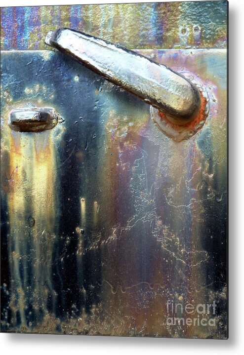 Newel Hunter Metal Print featuring the photograph Pure Patina by Newel Hunter