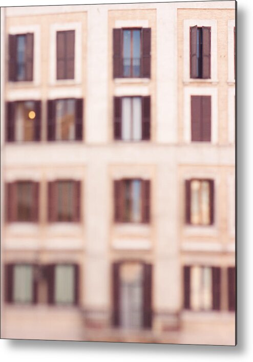 Italy Metal Print featuring the photograph Roman Windows by Kim Fearheiley