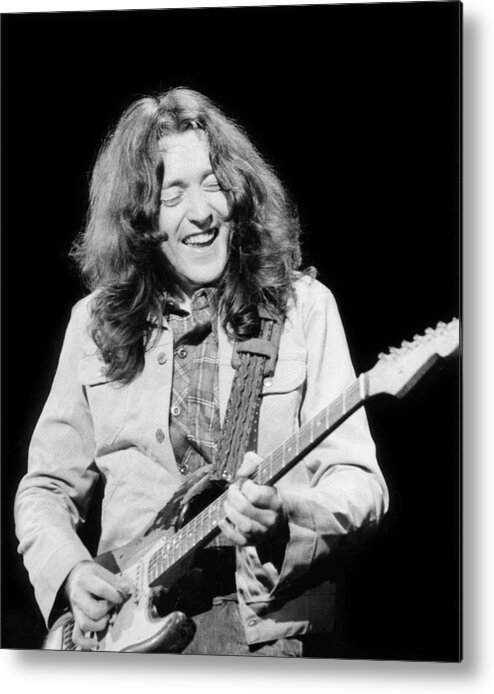 Rory Gallagher Metal Print featuring the photograph Rory Gallagher by Sue Arber