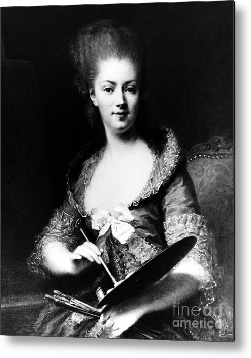 18th Century Metal Print featuring the photograph Rosalie Filleul by Granger