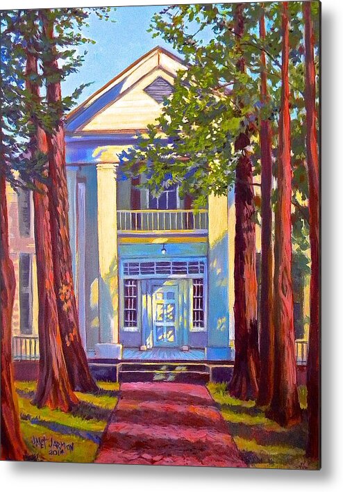 William Faulkner Metal Print featuring the painting Rowan Oak by Jeanette Jarmon