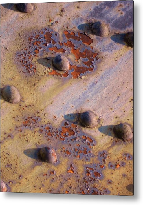 Rust Photographs Metal Print featuring the photograph Rust in Repose 2 by Charles Lucas