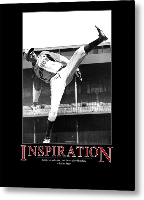 Retro Images Archive Metal Print featuring the photograph Satchel Paige Inspiration by Retro Images Archive