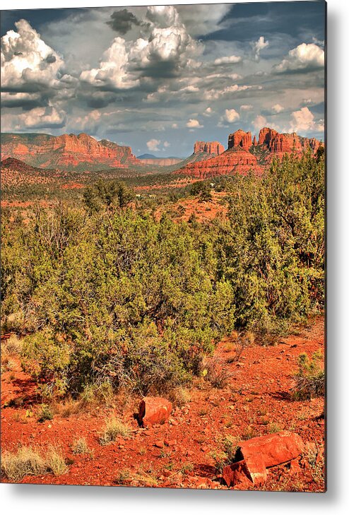 Arizona Metal Print featuring the photograph Sedona Arizona Landscape by Gregory Ballos