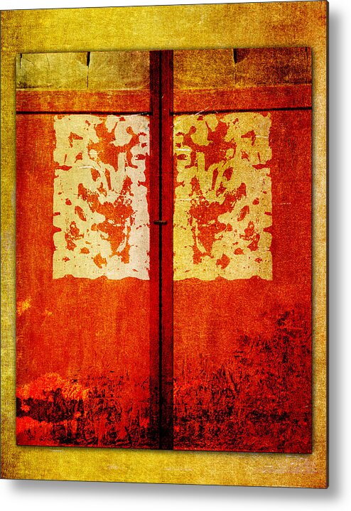 Asia Metal Print featuring the photograph Shuttered by Carol Leigh