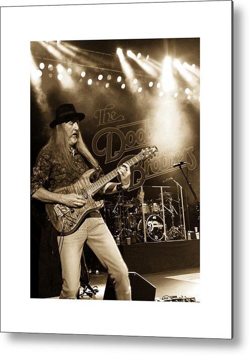 Doobie Brothers Metal Print featuring the photograph The Doobie Brothers by Alice Gipson
