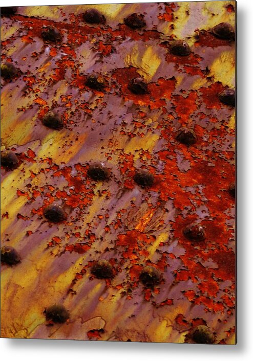 Rust Photographs Metal Print featuring the photograph Touch of the Spanish Gypsy 2 by Charles Lucas