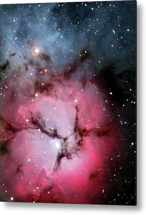 M20 Metal Print featuring the photograph Trifid Nebula (m20) by European Southern Observatory/science Photo Library
