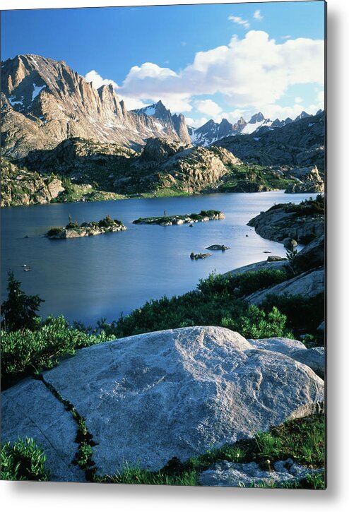 Adnt Metal Print featuring the photograph USA, Wyoming, Bridger Wilderness by Scott T. Smith