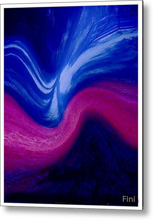  Metal Print featuring the digital art Well Pleased by Mary Russell