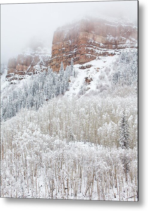  River Metal Print featuring the photograph When Winter Falls by Darren White