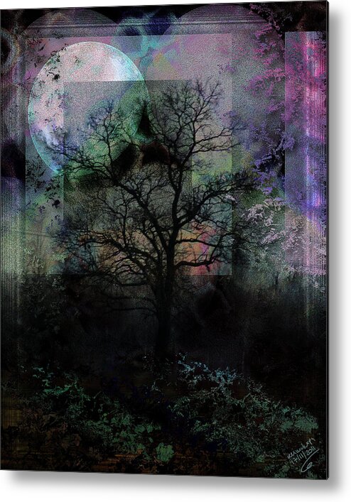 Twilight Metal Print featuring the digital art Twilight #1 by Mimulux Patricia No