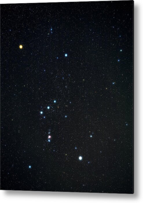 Rigel Metal Print featuring the photograph Orion Constellation #6 by Eckhard Slawik