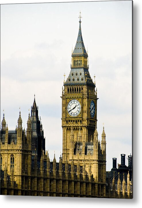 London Metal Print featuring the photograph Big Ben by Mickey Clausen