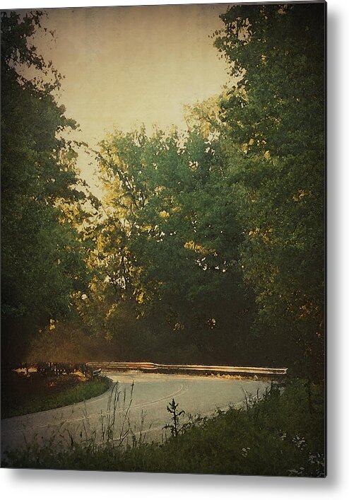 Louisiana Metal Print featuring the photograph Country Road by Terry Eve Tanner