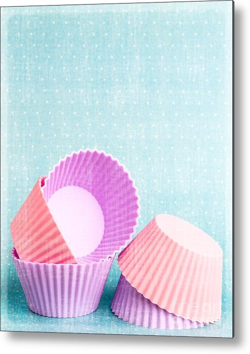 Cup Metal Print featuring the photograph Cupcake by Edward Fielding