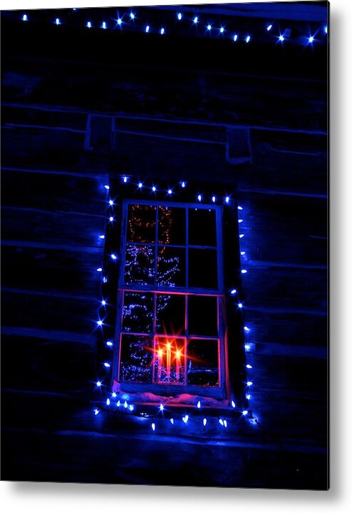 Festive Metal Print featuring the photograph Festive Lights by Prince Andre Faubert