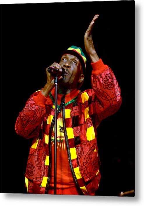 Jimmy Cliff Metal Print featuring the photograph Jimmy Cliff by Jeff Ross