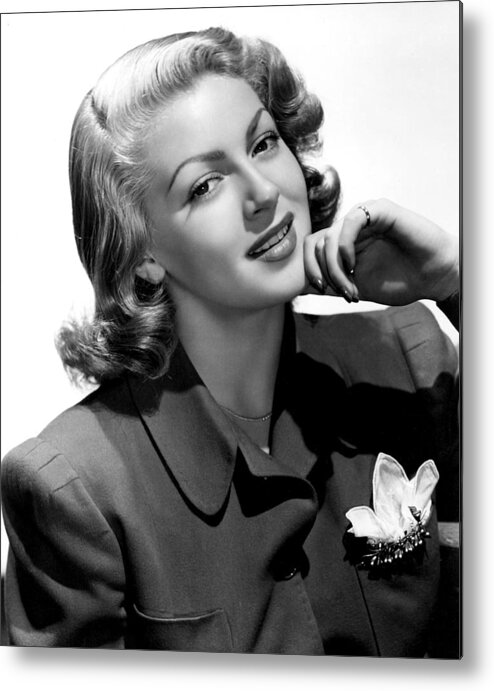 1940s Metal Print featuring the photograph Lana Turner, 1940s by Everett