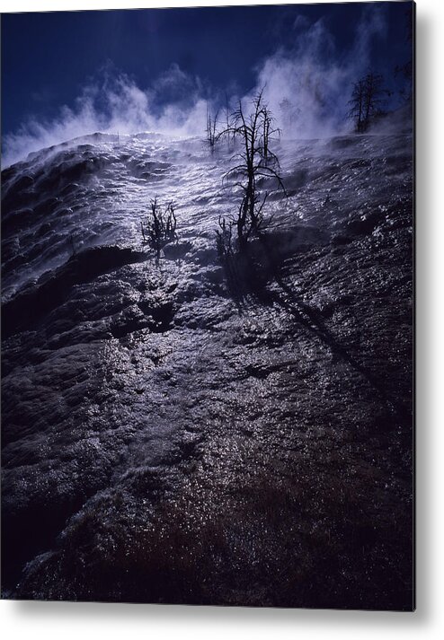 Steam Metal Print featuring the photograph Mammoth Steam by J L Woody Wooden