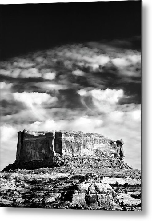 Canyon Metal Print featuring the photograph Monitor Butte by Ray Kent