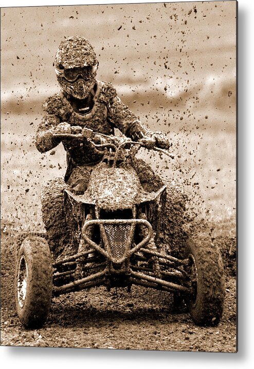 Mud Metal Print featuring the photograph Mudder by Wade Aiken