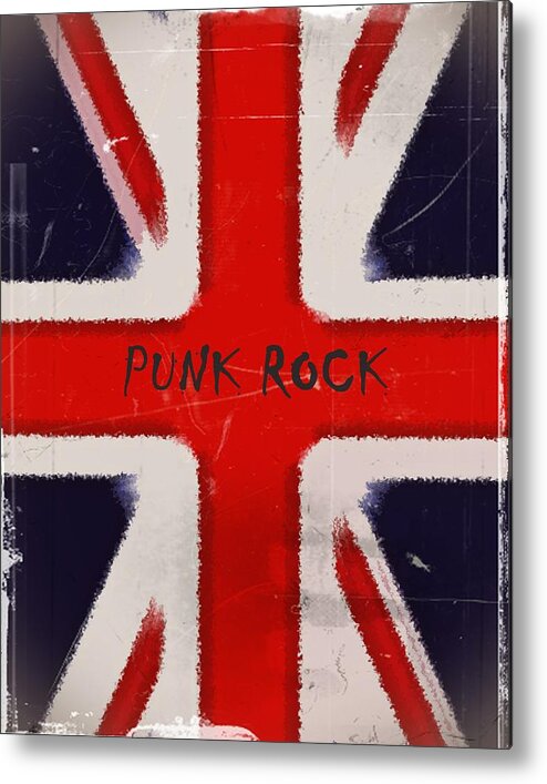 Punk Metal Print featuring the photograph Punk Rock by Sharon Lisa Clarke