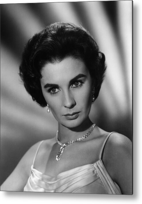 1950s Portraits Metal Print featuring the photograph This Earth Is Mine, Jean Simmons, 1959 by Everett
