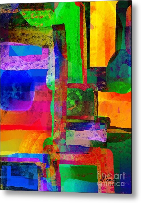 Abstract Art Prints Metal Print featuring the digital art Treasure by D Perry