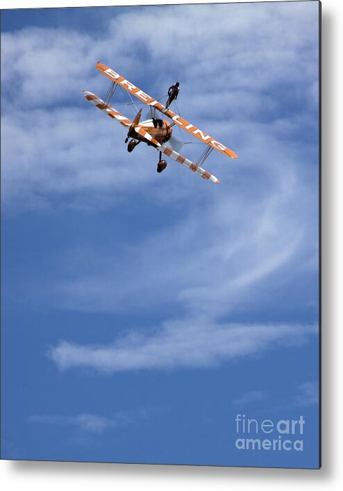 Wingwalkers Metal Print featuring the photograph Ascending #1 by Ang El