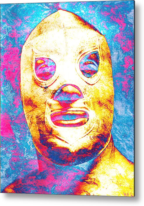 El Santo  Metal Print featuring the photograph El Santo #1 by J U A N - O A X A C A