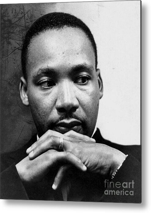 20th Century Metal Print featuring the photograph Martin Luther King, Jr #11 by Granger