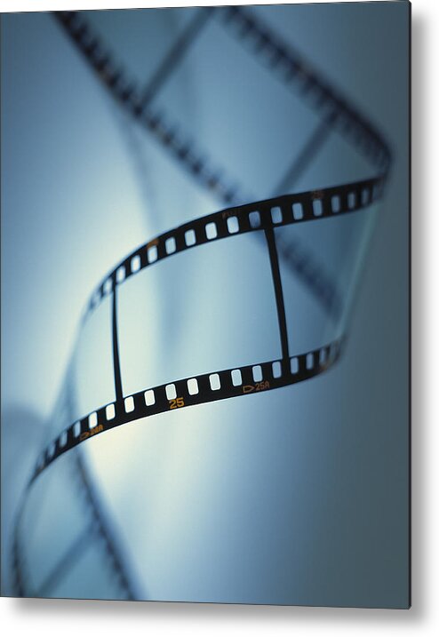 Movie Metal Print featuring the photograph Photographic Film #4 by Tek Image