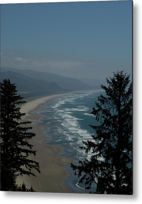 Beach Metal Print featuring the photograph Cannon Beach Vista by Kathi Shotwell