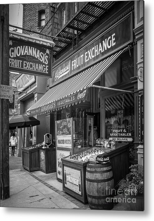 New Metal Print featuring the photograph Classic Grocery by Perry Webster