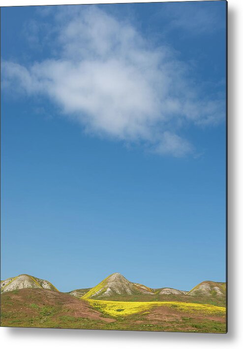Carrizo Plain National Monument Metal Print featuring the photograph Cloud Over Carrizo by Joseph Smith