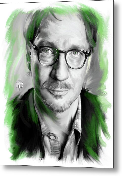 Remus Lupin Metal Print featuring the digital art David Thewlis as Remus Lupin by Garth Glazier