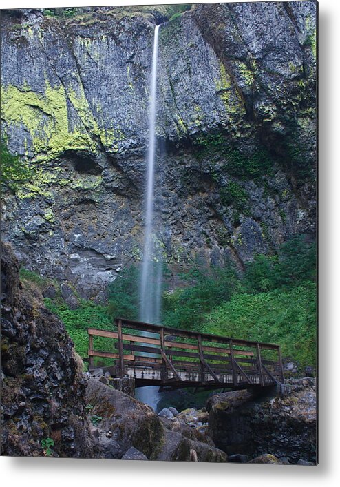 Elowah Metal Print featuring the photograph Elowah Falls by Todd Kreuter