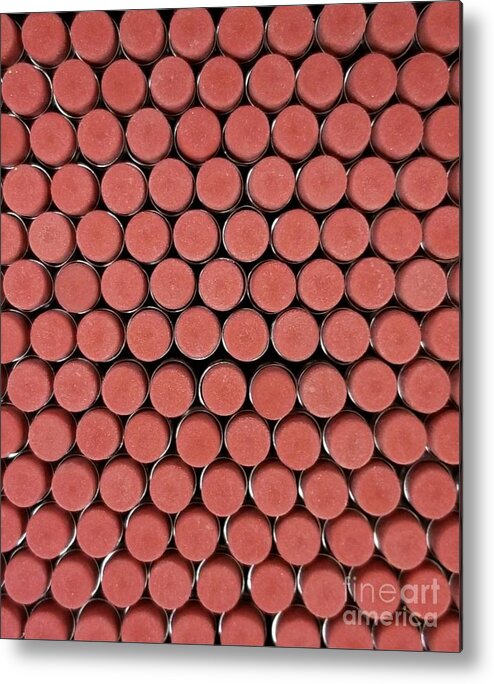 Pencils Metal Print featuring the photograph Erasers by Stacy C Bottoms
