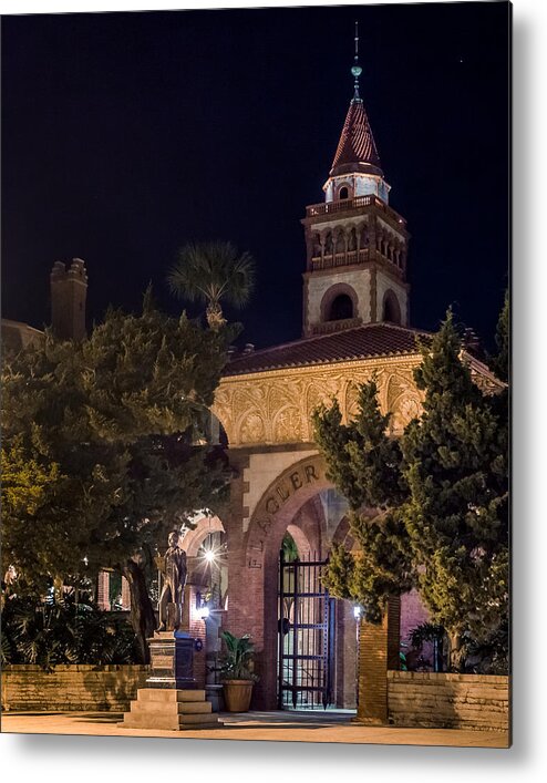 America Metal Print featuring the photograph Flagler College by Rob Sellers