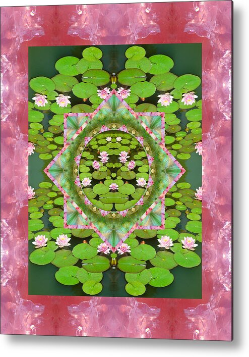 Mandalas Metal Print featuring the photograph Floating World by Bell And Todd