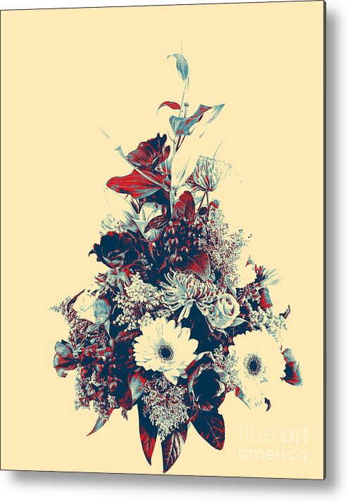 Flower Metal Print featuring the painting Flower by Celestial Images
