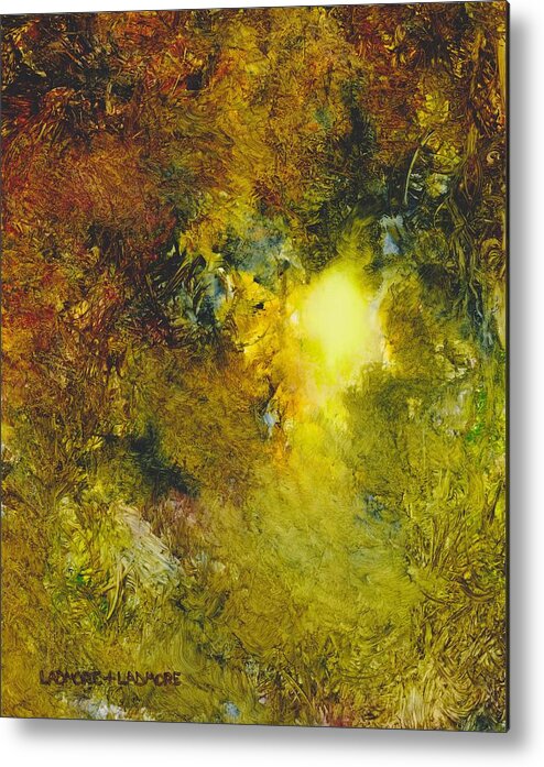 Forest Metal Print featuring the painting Forest Light 65 by David Ladmore