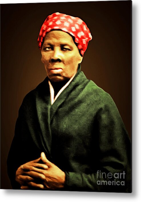 Wingsdomain Metal Print featuring the photograph Harriet Tubman Underground Railroad 20160420 by Wingsdomain Art and Photography