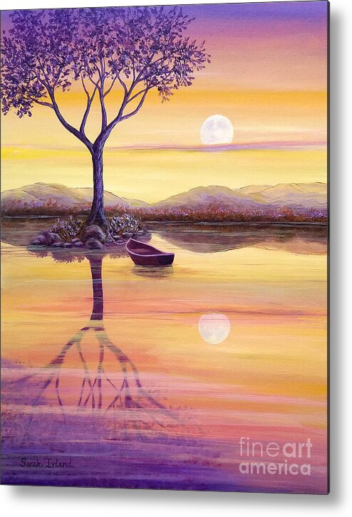 I Metal Print featuring the painting I Dreamt of the Moon by Sarah Irland