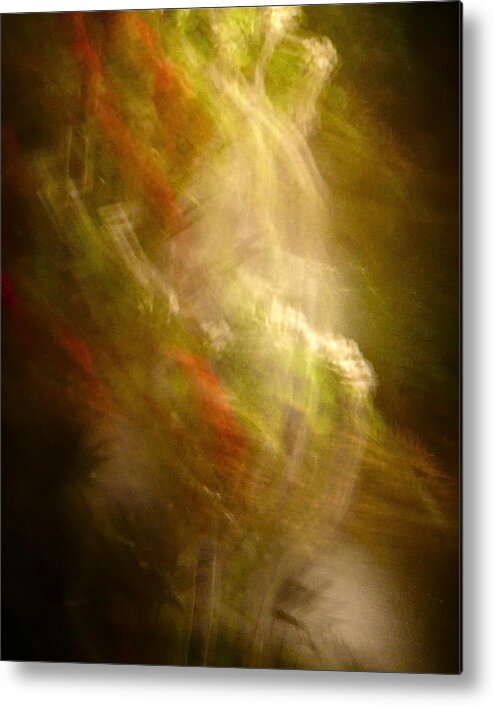 Abstract Metal Print featuring the photograph In the Beginning by Sean Griffin